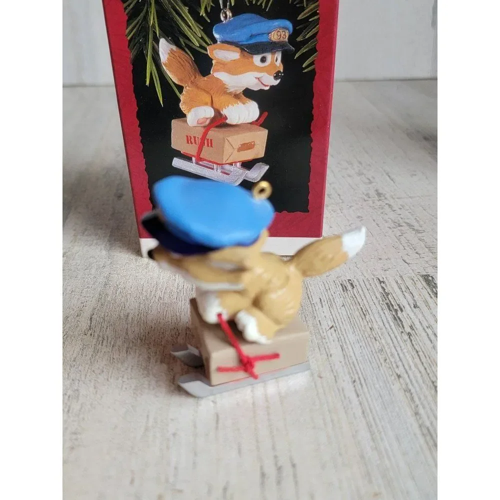 Hallmark quick as‎ a fox 1993 ornament Xmas